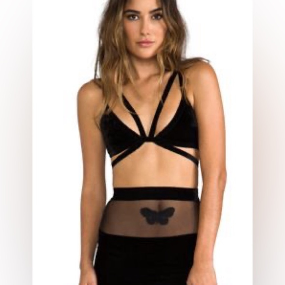 For Love & Lemons Skivvies Bondage Bralette